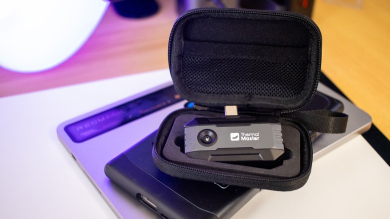 the Thermal Master P1 in its case