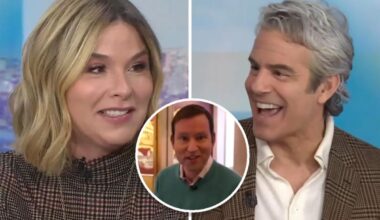 Andy Cohen Teases Jenna Bush Hager’s Husband On ‘Today’ For Sending Her A Birthday Message That Looks Like “A Hostage Video”