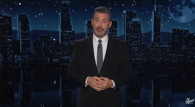 'I’ll go when you go … Quiet, piggy': Jimmy Kimmel hits back after Donald Trump demands his firing