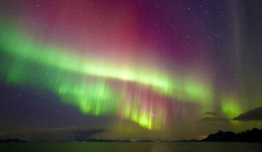 Powerful geomagnetic storm sparks stunning northern lights across North America (photos)