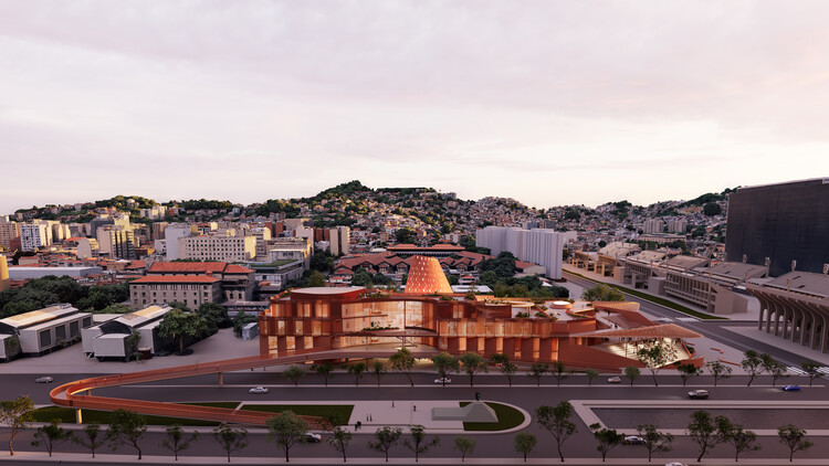 Kéré Architecture Reveals Public Library Design in Rio de Janeiro Celebrating Afro-Brazilian Heritage - Image 1 of 10