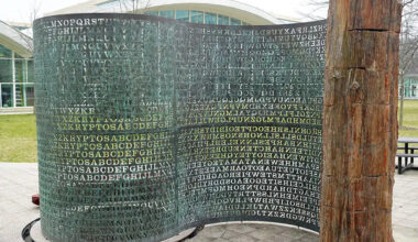 Anonymous Buyer Pays $1 M. for Secret Code to Sculpture at C.I.A.