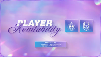 Player availability report: Orlando Pride vs Seattle Reign