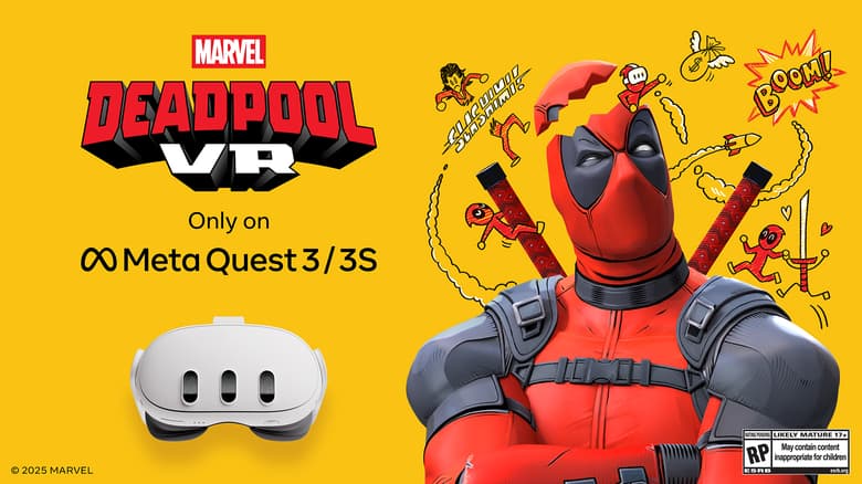 Play ‘Marvel’s Deadpool VR’ Now on Meta Quest 3 and 3S