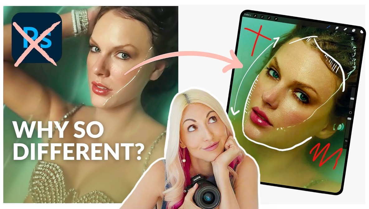 Why Taylor Swift Looks So Different on Her Album Cover