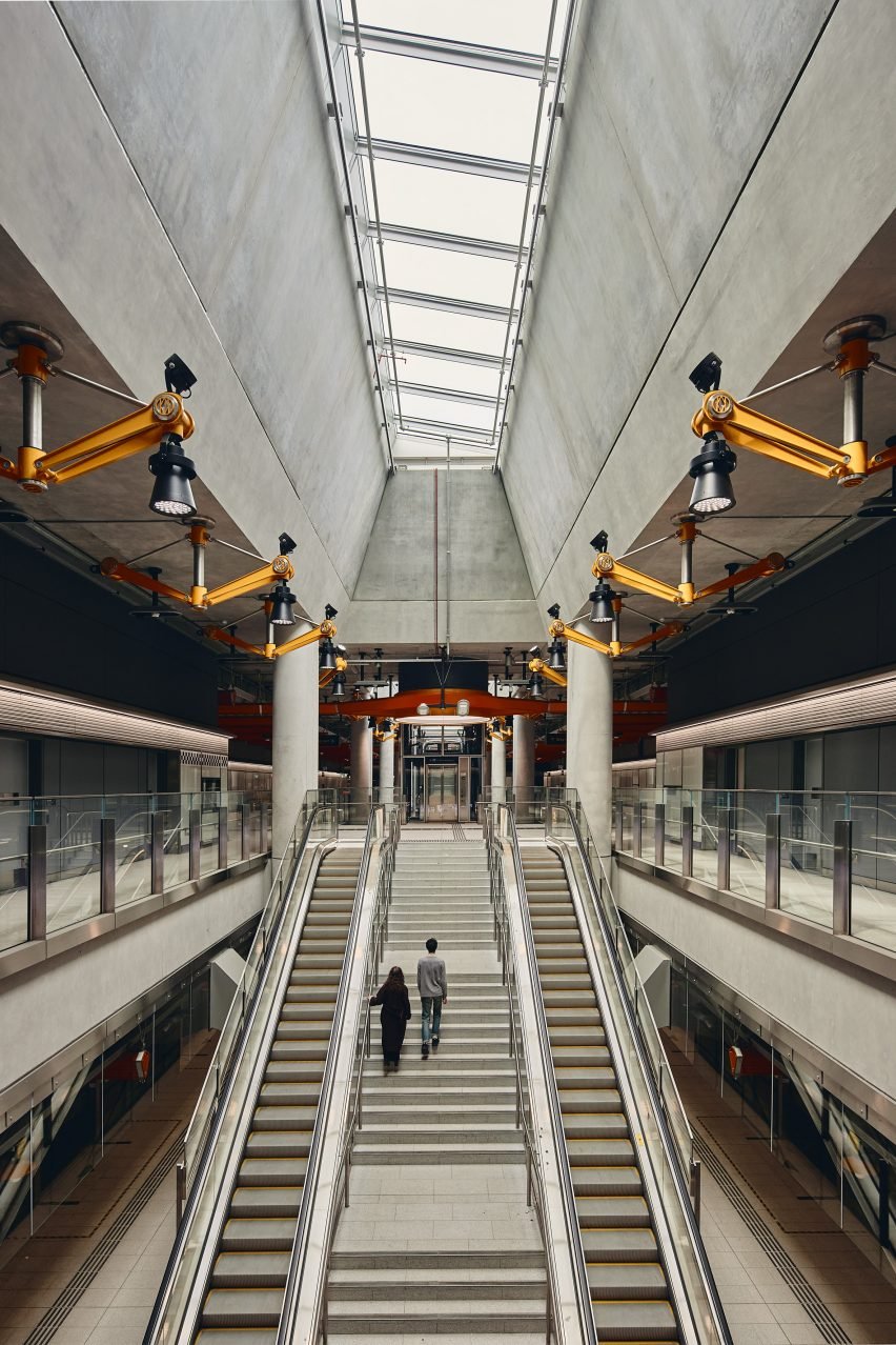Station at Melbourne Metro Tunnel by RSHP, Hassell and WW+P Architects