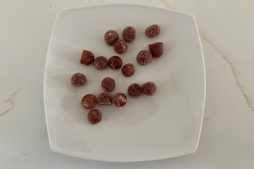 Good Gummies on a plate
