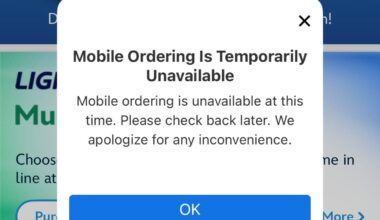 My Disney Experience App Outage for Mobile Ordering at Disney World