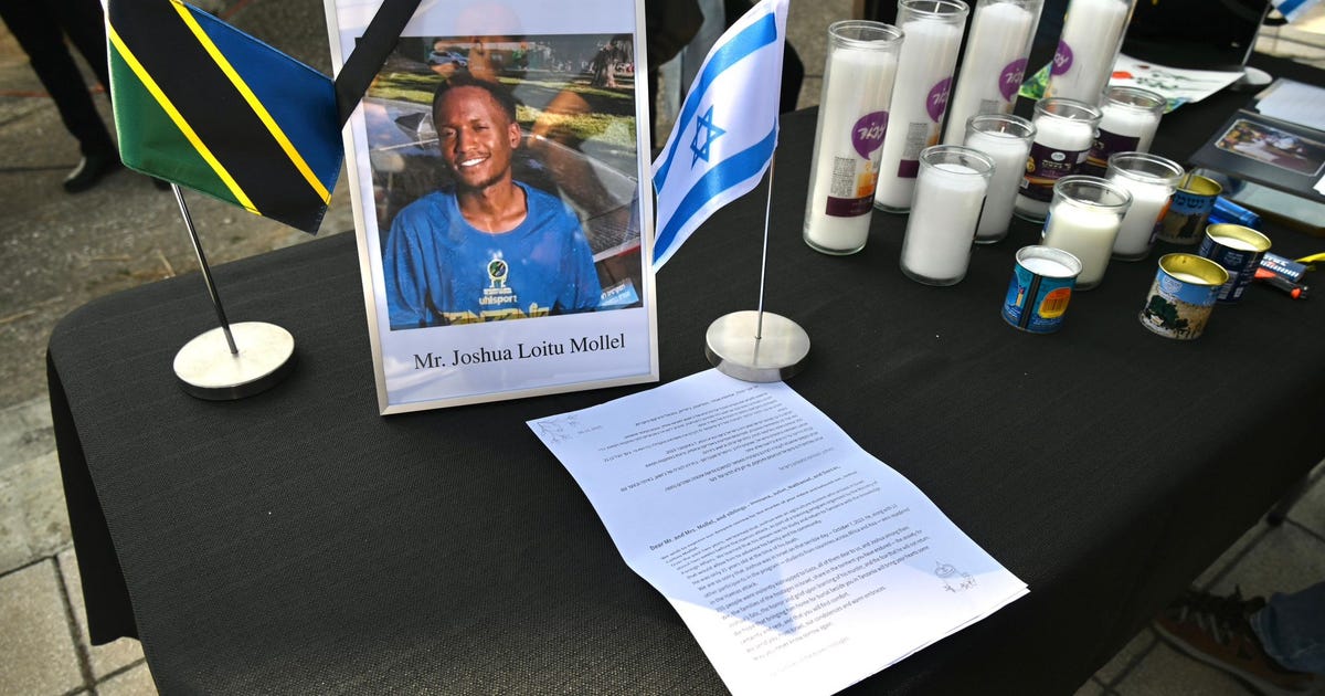 'Finally he'll be home': Body of Tanzanian hostage Joshua Mollel leaves Israel for burial - Haaretz