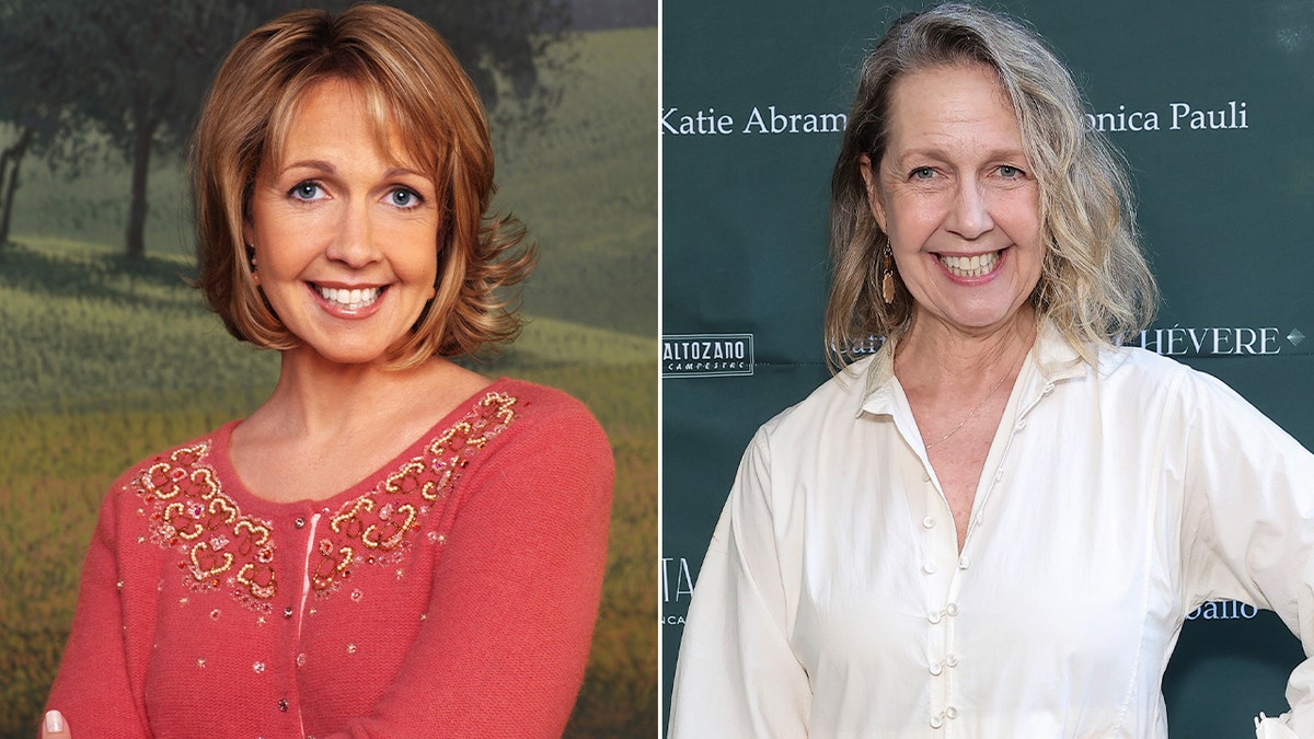 Monica Horan then and now split