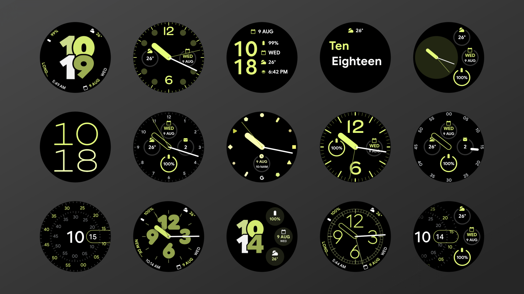 All shades of monochrome in Pixel Watch watchfaces - After living with the Pixel Watch 4, I can say it's still not an Apple Watch