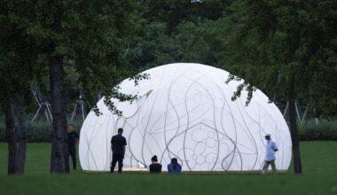 This Glowing Dome Just Turned Shanghai’s Park Into a Moon