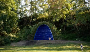 Muqarnas Pavilion by New South in Saint-Étienne, France