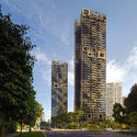 MVRDV Clads ADDP Architects' Modular Residential Towers with a Pixelated Facade in Singapore - Image 3 of 27
