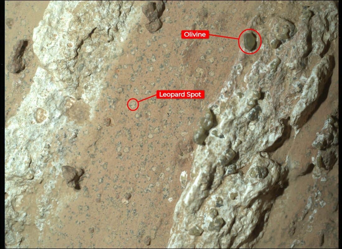 Nasa’s Perseverance Rover Discovered Leopard Spots On A Reddish Rock Nicknamed “cheyava Falls”