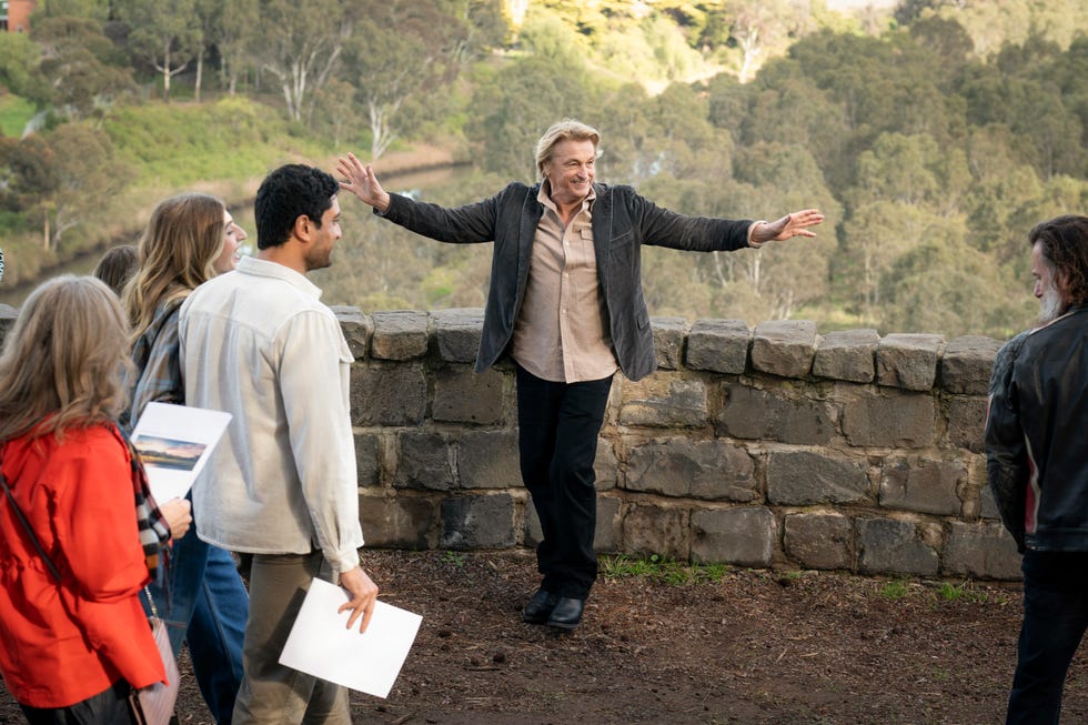 jane harris, mackenzie hargreaves, haz devkar and shane ramsay in neighbours