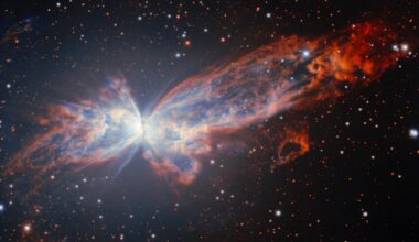 Telescope in Chile captures stunning new picture of a cosmic butterfly