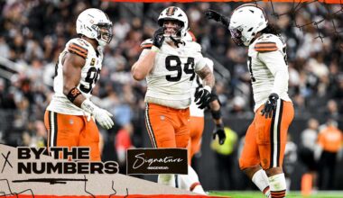 Browns’ defense registers 10 sacks in win over Raiders