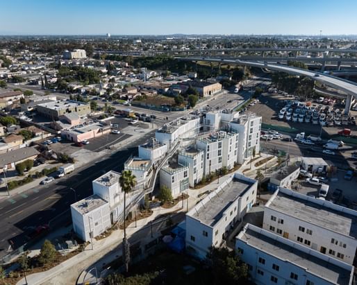 Housing Winner supported by GROHE: Isla Intersections Supportive Housing & Paseo by Lorcan O'Herlihy Architects in Los Angeles, CA United States. Image credit: Eric Staudenmaier
