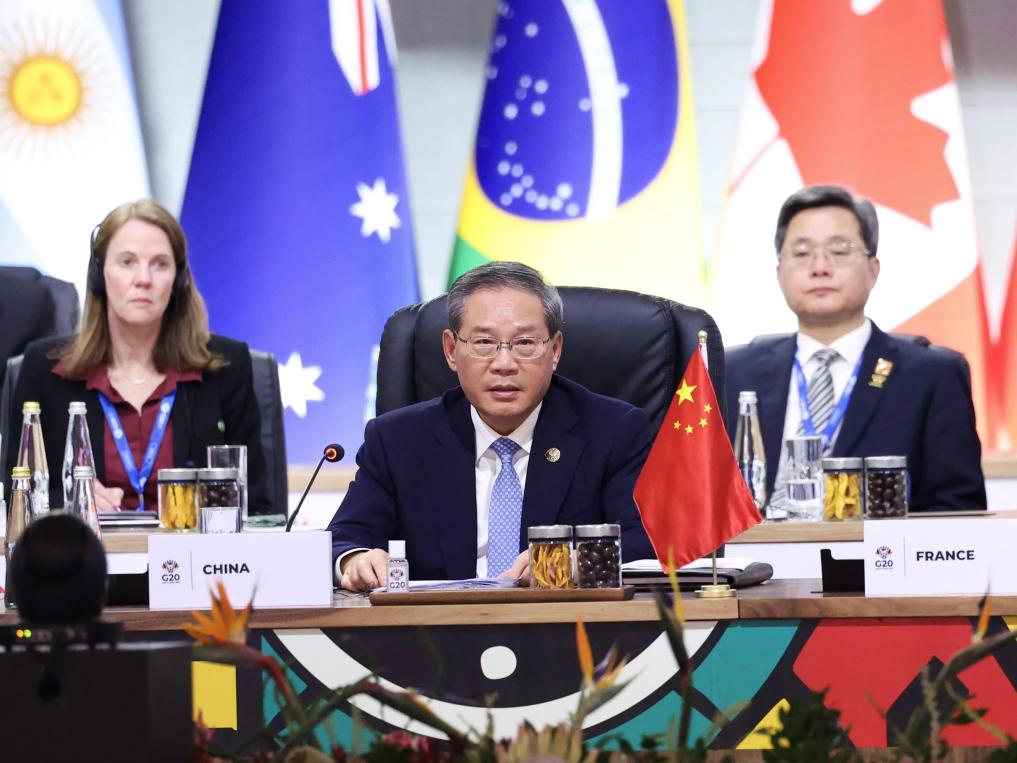 Chinese premier urges G20 to uphold free trade, build open world economy-Xinhua