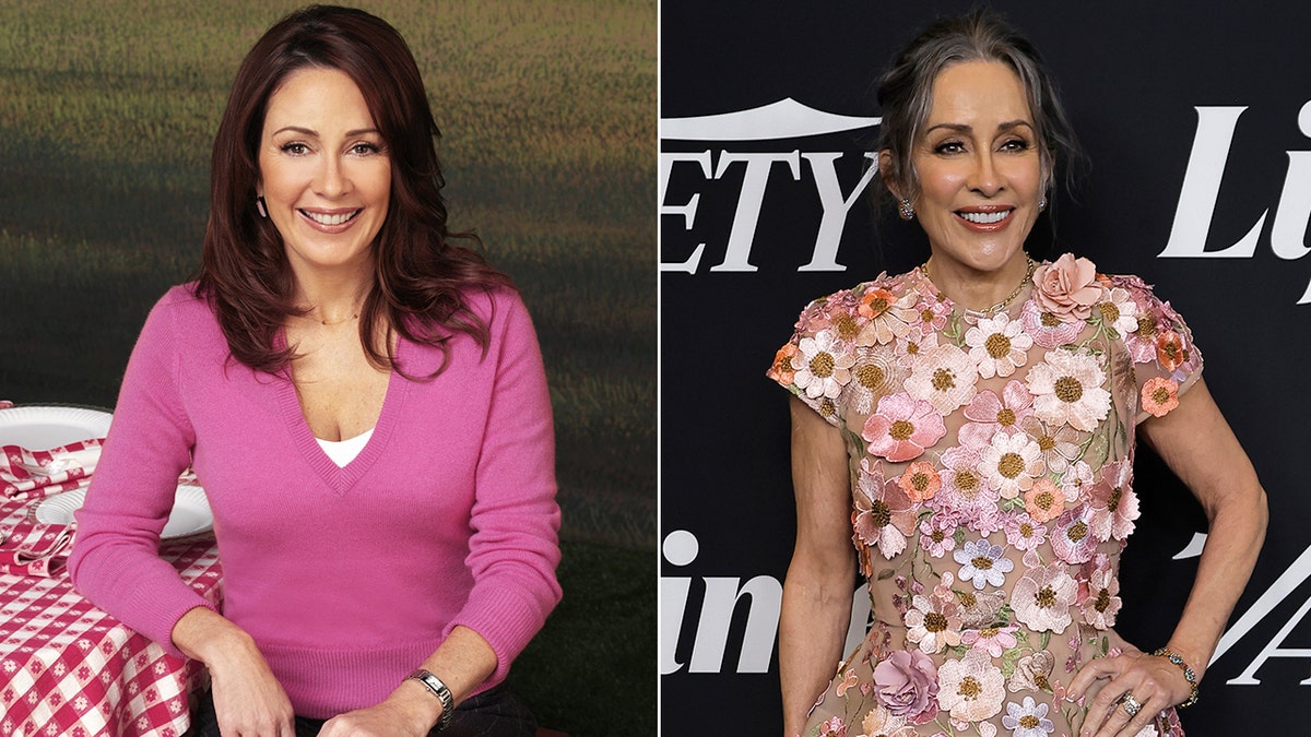 Patricia Heaton then and now split