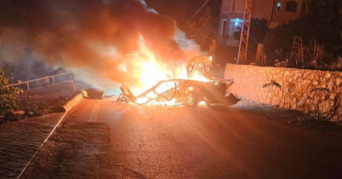 Reports: School Principal Killed in Israeli Attack in Southern Lebanon Village