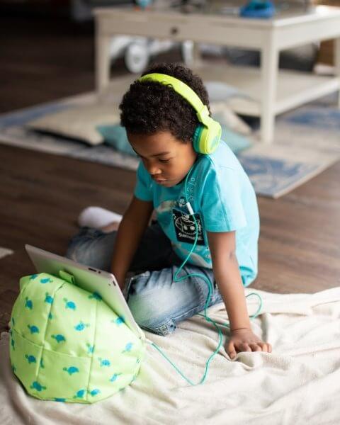 Planet Buddies Turtle tablet cushion