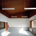 © Mehdi Boulkroun Pont Youth Center / LT2A - Interior Photography, Wood, Beam