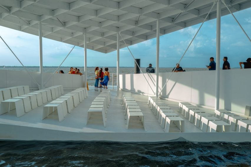 Floating platform in Brazil by Carlo Ratti Associati and Höweler + Yoon Architecture