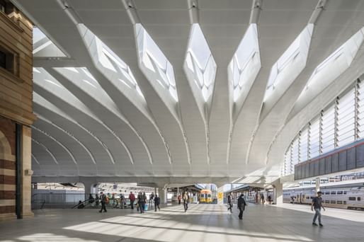 Transport: Central Station Sydney by Woods Bagot in collaboration with John McAslan + Partners in Sydney, Australia. Image credit: Trevor Mein