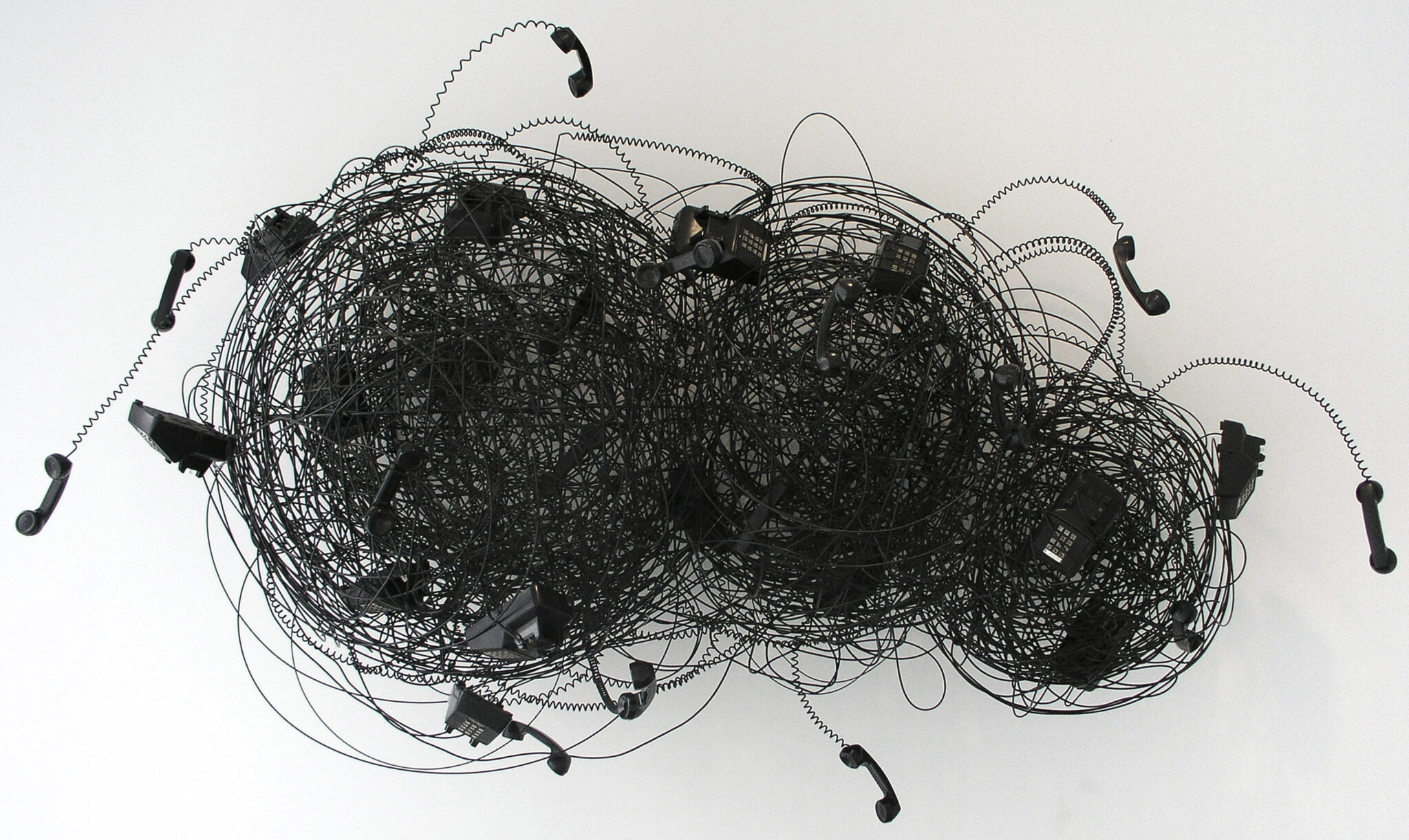 “No title (large telephone cloud),” 1998. (Photo: Joshua White)