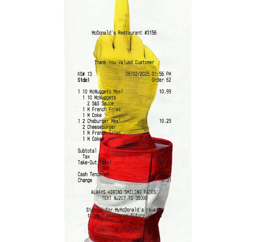 Ryan Evans makes “rainbows out of trash” with his vibrant drawings of consumer culture