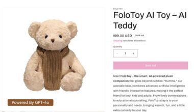 Sales of AI-enabled teddy bear suspended after it gave advice on BDSM sex and where to find knives