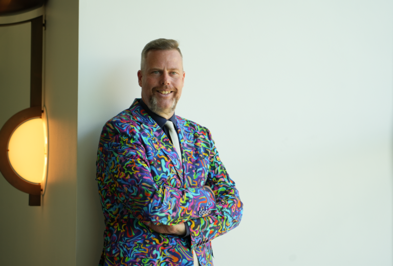 Repacholi's colourful statement to highlight men’s mental health