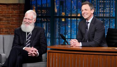 David Letterman 'Proud' of Seth Meyers Amid Trump Calls to Fire Host