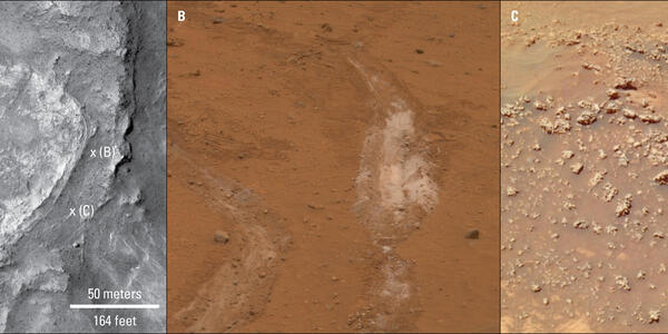 Was there ever a Yellowstone on Mars?