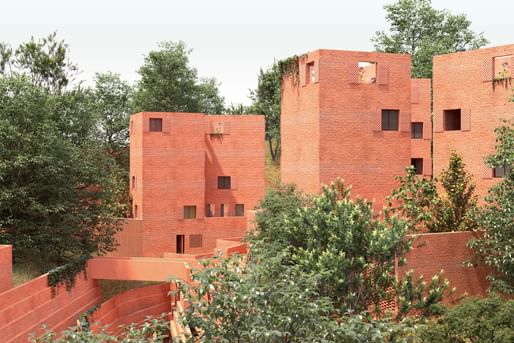 Barrio Chacarita Alta Housing in Asunción, Paraguay by MOS ARCHITECTS & ADAMO FAIDEN. Image courtesy of Holcim Foundation