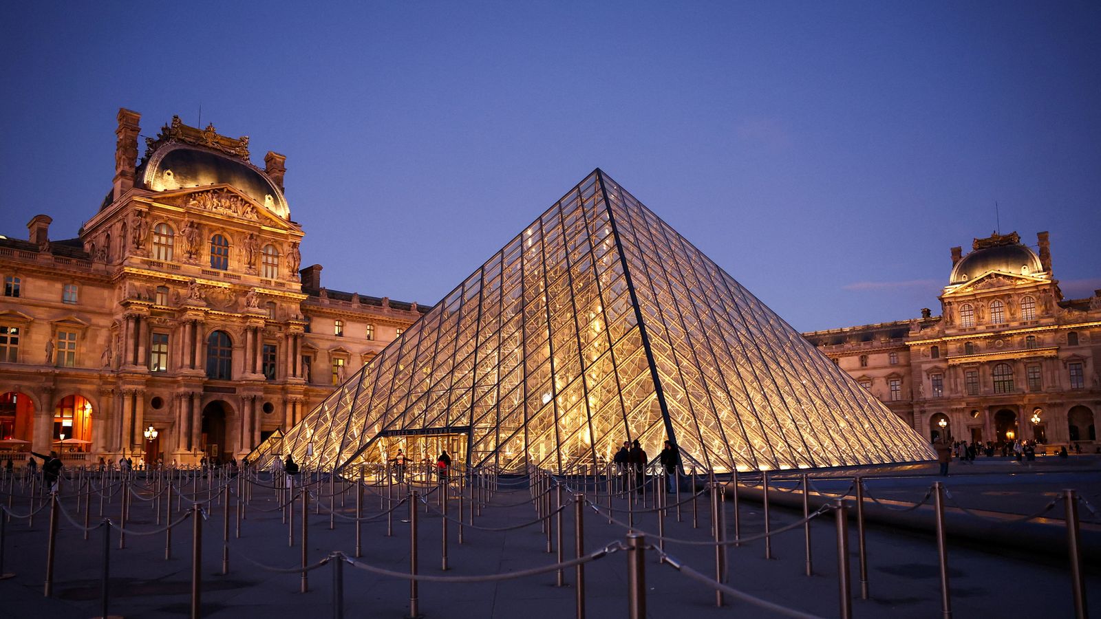 Louvre Museum. Pic: Reuters