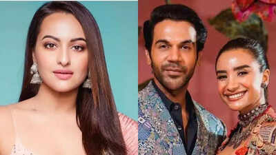Sonakshi Sinha congratulates Rajkummar Rao and Patralekhaa: 'You'll be the best parents ever'