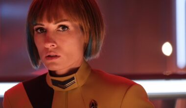 STARFLEET ACADEMY New Look Reveals WWE Superstar Becky Lynch's Mystery Character