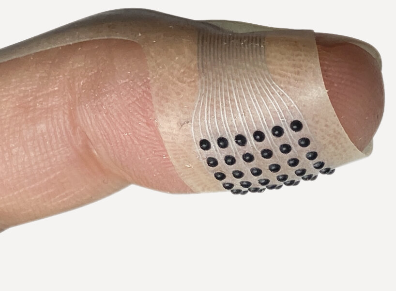 stretchable bandage device voxelite