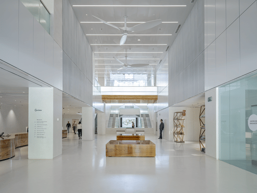 Workplace (Small) Winner: Acciona Campus by Perkins&Will in Madrid, Spain. Image credit: Timothy Soar