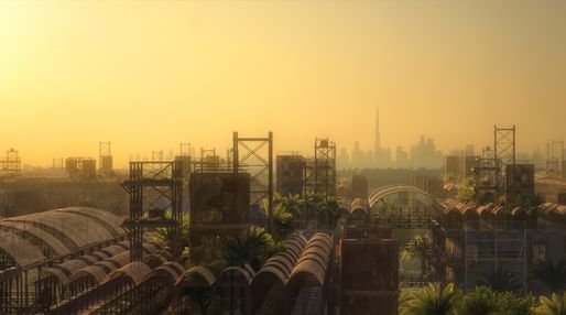 Experimental: “The Other City: Reimagining Gulf Labor Camps as Creative Campuses” by Design and More International in Dubai, United Arab Emirates. Image credit: Mozses