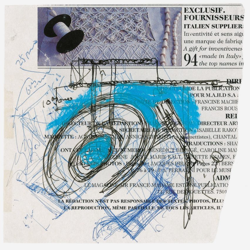 Sketch of Benesse House Oval