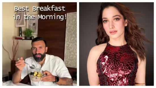 Fitness trainer Siddhart Singh, who worked with celebrities like Tamanna Bhatia, shared a high-protein breakfast recipe. (Picture credit: Instagram)