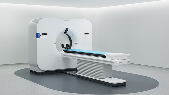 Philips Verida spectral CT system, angle view -