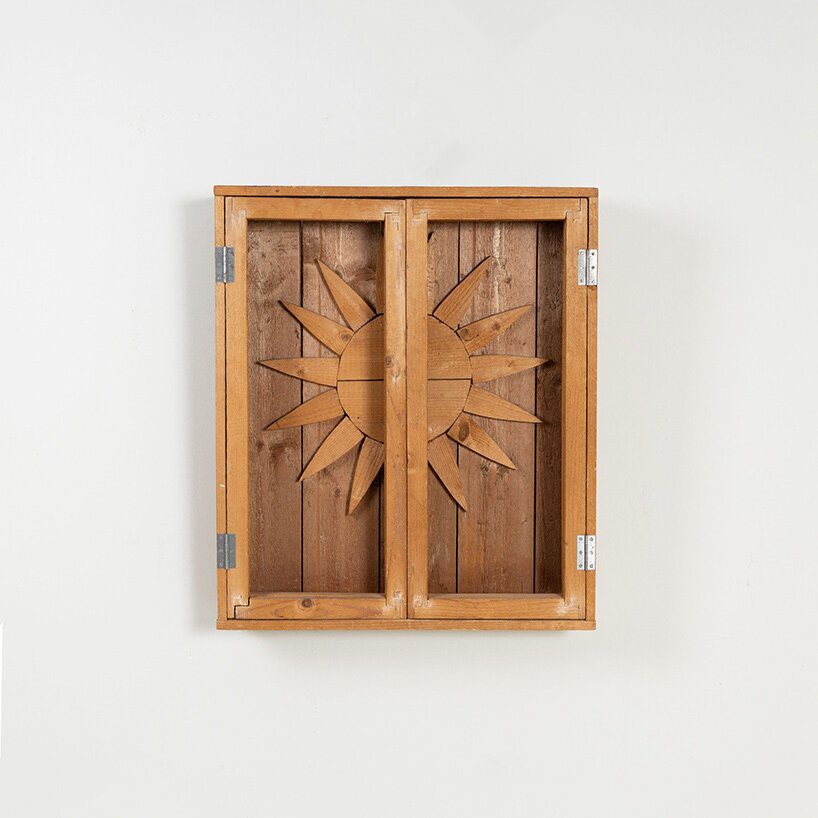 Scultura Sole nella Finestra (Sun in the Window Sculpture), Mario Ceroli, 1971