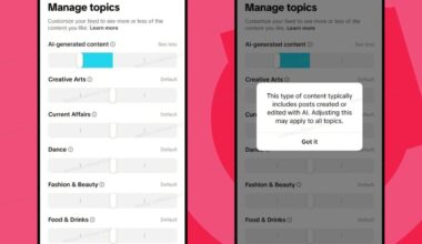 TikTok is letting users control how much AI content they see