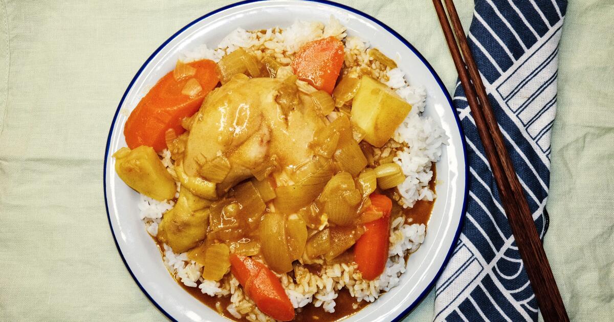 Find cold-weather comfort with this whole-chicken Japanese curry