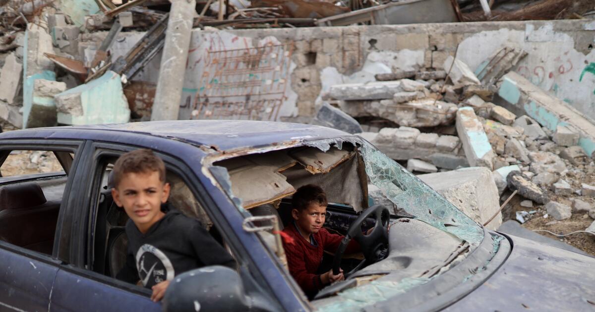 Two Palestinian children killed as Gaza death toll passes 70,000, officials say